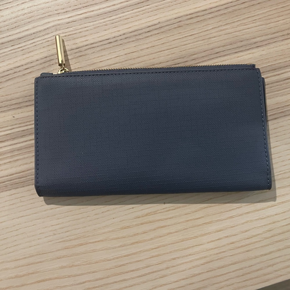 Dagne Dover Blue bifold wallet